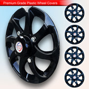 Press Type Hubcap Wheel Cover Replacements for OEM Steel Wheels Polypropylene Material with Retention Ring | Set of 4 Pcs