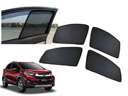 Z-Black Window Plug-in Half Sun Shades Car Curtain for Honda