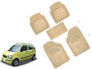 Heavy Duty Transparent 4Pcs PVC Rubber Car Mat