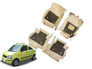 7D Car Floor Mats Luxury Leatherite 7D-Car Floor Mat with Velcro-Tape