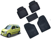 Heavy Duty Transparent 4Pcs PVC Rubber Car Mat