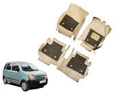 7D Car Floor Mats Luxury Leatherite 7D-Car Floor Mat with Velcro-Tape