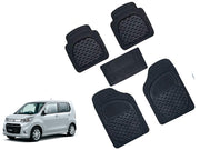 Heavy Duty Transparent 4Pcs PVC Rubber Car Mat