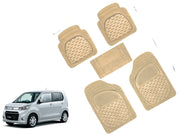 Heavy Duty Transparent 4Pcs PVC Rubber Car Mat