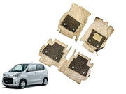 7D Car Floor Mats Luxury Leatherite 7D-Car Floor Mat with Velcro-Tape