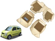 9X Car Floor Mats Luxury Leatherite 9X-Car Floor Mat with Velcro-Tape