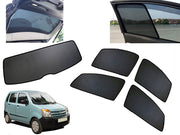 Z-Black Car Window Plug-in Half Sun Shades & Rear Dicky Curtain (Combo) for Maruti
