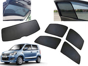 Z-Black Car Window Plug-in Half Sun Shades & Rear Dicky Curtain (Combo) for Maruti