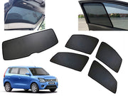 Z-Black Car Window Plug-in Half Sun Shades & Rear Dicky Curtain (Combo) for Maruti
