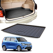 PVC Dustproof, Waterproof, Foldable & Antiskid Car Dicky, Trunk, Boot Mat Dicky Mat (Black)