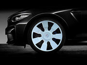 Press Type Hubcap WagonR Wheel Cover Replacements for OEM Steel Wheels Polypropylene Material with Retention Ring | Set of 4 Pcs