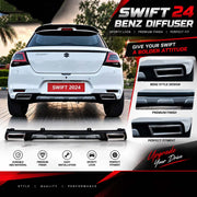 Bumper Diffuser Rear Reflector Imported Quality Compatible with Swift 2024 | Auto Pearl