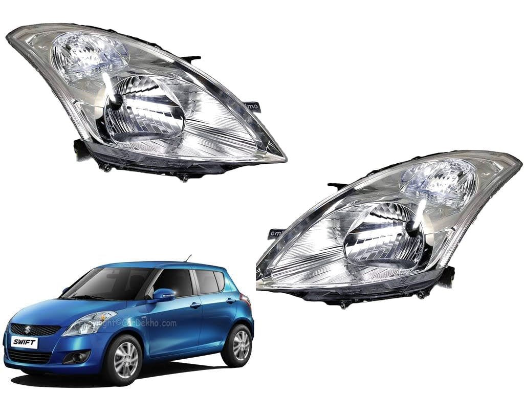 Auto Pearl Headlight Assembly Compatible with Swift (2011-2014)