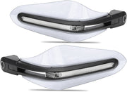 LED Motorcycle Hand Grips Guards, Motorcycle Handguards with Led Light Windproof Handle Protector ( Pack of 2)