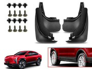 O.E Type Custom Front and Rear Mud Flap Guard (Set of 4 Pcs) | Compatible with MAHINDRA | Black