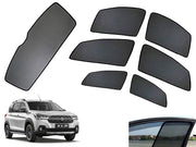 Z-Black Car Window Plug-in Half Sun Shades & Rear Dicky Curtain (Combo) for Maruti