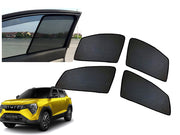 Z-Black Window Plug-in Half Sun Shades Car Curtain for Mahindra