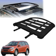 Car Roof Luggage (4x 4) Frame Aluminum Roof Frame Universal Roof Frame Travel Frame Load Frame Load Over 100 kg Roof Shelves Luggage Box Roof Rack (Black)