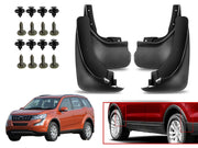 O.E Type Custom Front and Rear Mud Flap Guard (Set of 4 Pcs) | Compatible with MAHINDRA | Black
