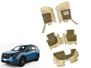 7D Car Floor Mats Luxury Leatherite 7D-Car Floor Mat with Velcro-Tape