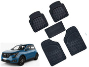 Heavy Duty Transparent 4Pcs PVC Rubber Car Mat