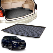 PVC Dustproof, Waterproof, Foldable & Antiskid Car Dicky, Trunk, Boot Mat Dicky Mat (Black)