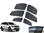 Z-Black Window Plug-in Half Sun Shades Car Curtain for Mahindra