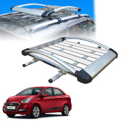 Car Roof Luggage (4x 4) Frame Aluminum Roof Frame Universal Roof Frame Travel Frame Load Frame Load Over 100 kg Roof Shelves Luggage Box Roof Rack (Silver)