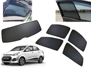Z-Black Car Window Plug-in Half Sun Shades & Rear Dicky Curtain (Combo) for Hyundai