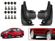 O.E Type Custom Front and Rear Mud Flap Guard (Set of 4 Pcs) | Compatible with HYUNDAI | Black