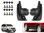O.E Type Custom Front and Rear Mud Flap Guard (Set of 4 Pcs) | Compatible with MAHINDRA | Black