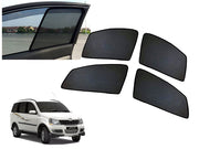 Z-Black Window Plug-in Half Sun Shades Car Curtain for Mahindra