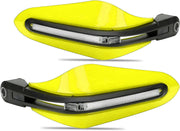 LED Motorcycle Hand Grips Guards, Motorcycle Handguards with Led Light Windproof Handle Protector ( Pack of 2)