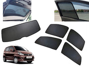 Z-Black Car Window Plug-in Half Sun Shades & Rear Dicky Curtain (Combo) for Maruti
