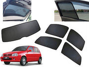 Z-Black Car Window Plug-in Half Sun Shades & Rear Dicky Curtain (Combo) for Maruti