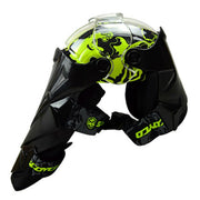 K12 Bike Riding Knee Guard Triumph with Hologram Sticker (Green) - (Set of 2)