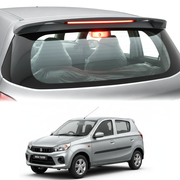 Auto Pearl FRP/ABS Drill Free Roof Spoiler Compatible with Maruti Suzuki Alto K10 2022 | Car Spoiler with Brake Light Reflector
