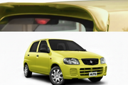 Auto Pearl FRP/ABS Drill Free Roof Spoiler Compatible with Maruti Suzuki Alto STD 2000-2012 | Car Spoiler
