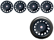 R12 Press Type Hubcap Alto Expo Wheel Cover Replacements for OEM Steel Wheels Polypropylene Material with Retention Ring | Set of 4 Pcs