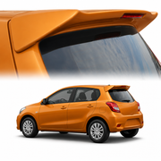 Auto Pearl FRP/ABS Drill Free Roof Spoiler Compatible with Datsun Go| Car Spoiler With Brake Light