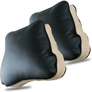 Beige, Black Fabric Car Pillow Cushion for Universal For Car (Square)