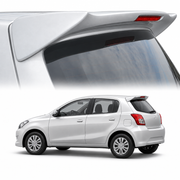 Auto Pearl FRP/ABS Drill Free Roof Spoiler Compatible with Datsun Go| Car Spoiler With Brake Light