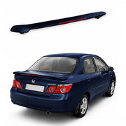 Auto Pearl FRP/ABS Drill Free Roof Spoiler Compatible with Honda City ZX 2009-2010 | Car Spoiler  with Breke Light