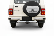 Auto Pearl Car Sleek Rear Stainless Steel Oval Crash Guard with Fitting Kit for Bolero