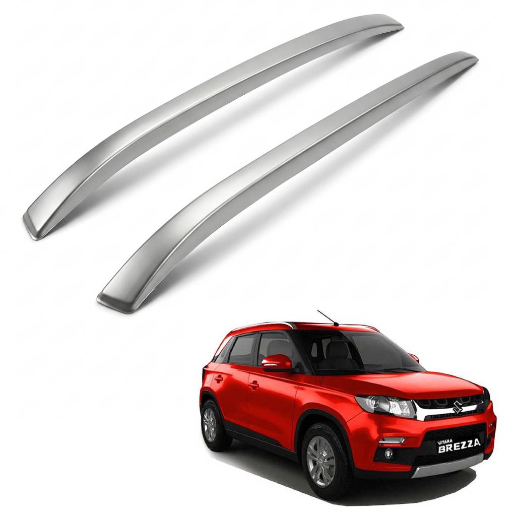 O.E. Type Roof Rails for Maruti Suzuki Brezza 2016–2021 (Set of 2) | Auto Pearl
