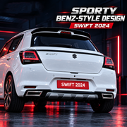 Bumper Diffuser Rear Reflector Imported Quality Compatible with Swift 2024 | Auto Pearl