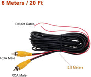 Car Rear View Reverse Parking Camera with Full HD with 8-LED Night Vision Vehicle Camera System