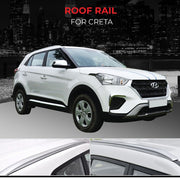 O.E. Type Roof Rail for Creta 2018 (Set of 2)|Silver