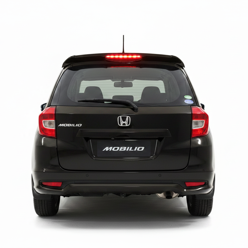 Crystal Black Pearl - Car Rear View
