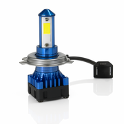 Auto Pearl Durable H4 3200LM CSP LED Hi / Lo Beam LED Motorcycle Headlight Bulb DC 12V-35W with cooling fan compatible with Standard 350 (Pack of 1)